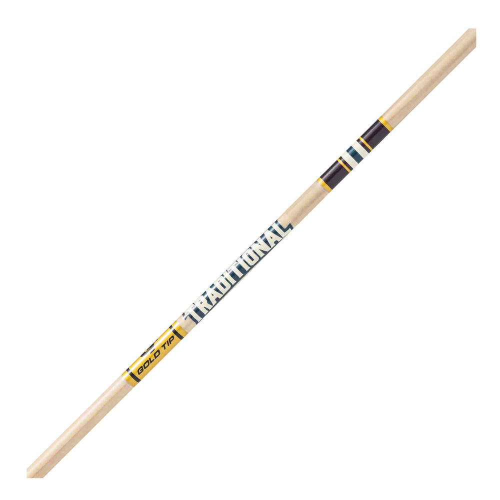 Gold Tip Traditional Classic Feather Fletched Arrows
