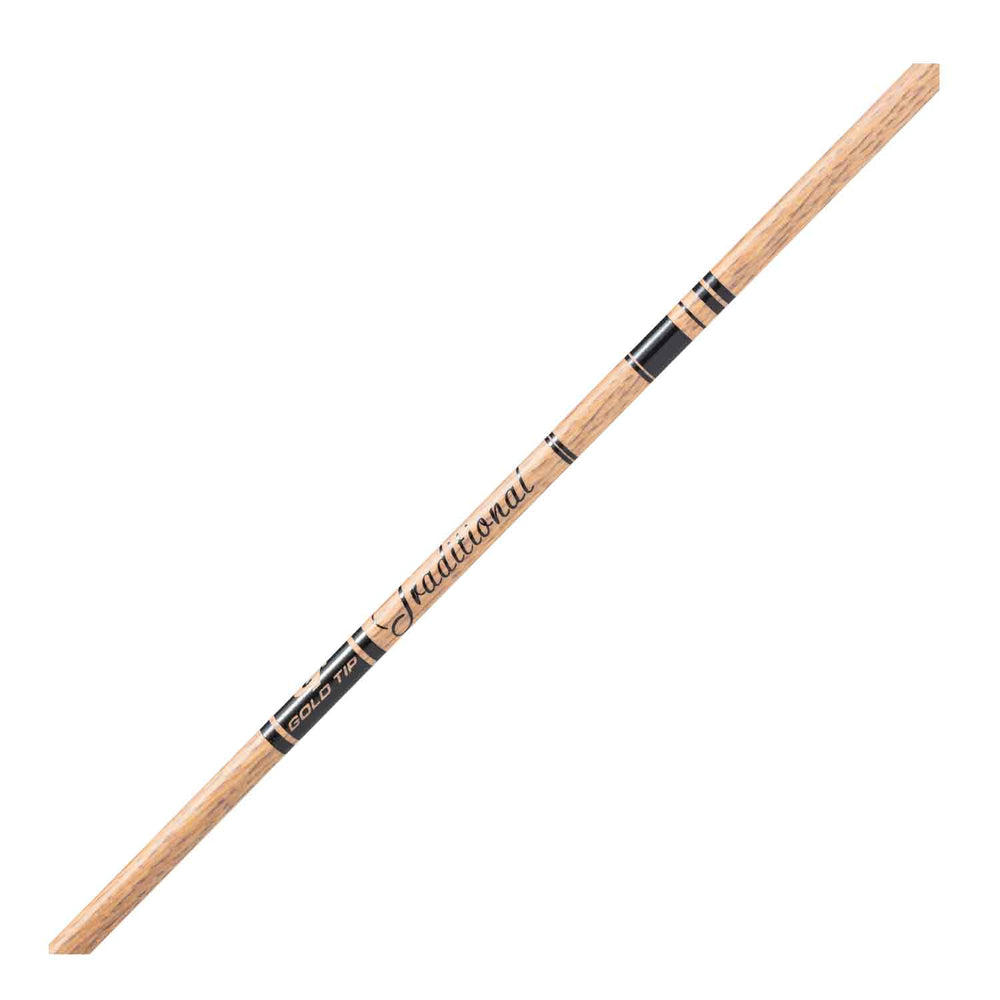 Gold Tip Traditional Feather Fletched Arrows