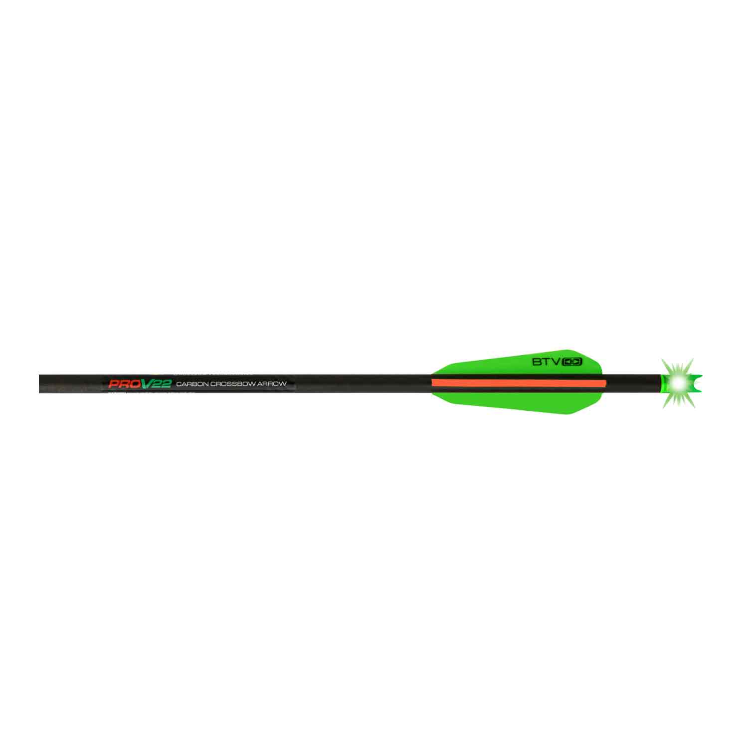 TenPoint Pro-V 22 Crossbow Arrows w/ Alpha-Brite Lighted Nocks