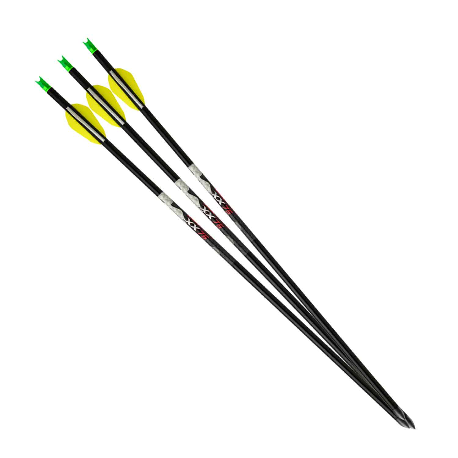 Wicked Ridge XX75 Crossbow Arrows w/ Alpha-Brite Nocks