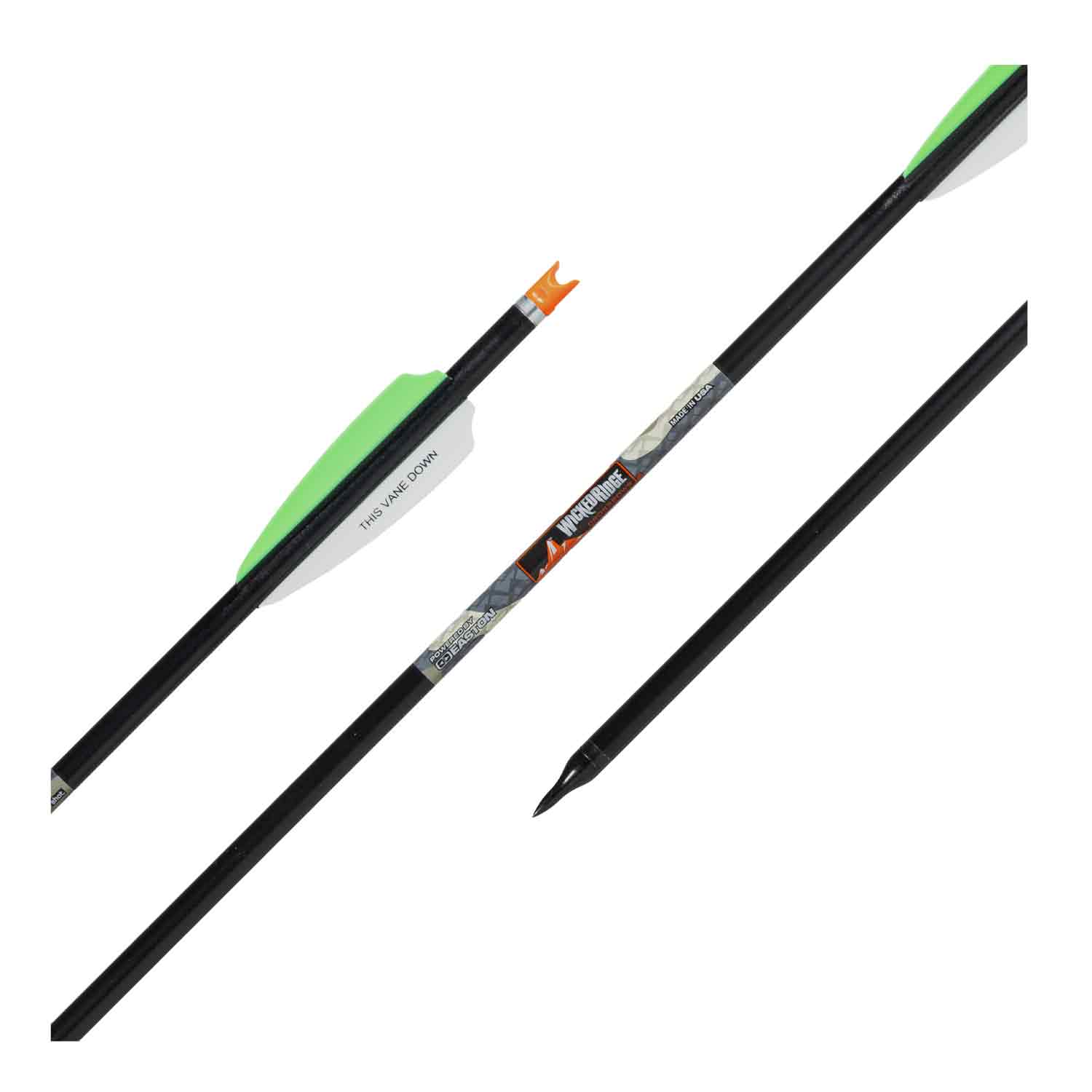 Wicked Ridge XX75 Crossbow Arrows w/ Alpha-Nocks – Lancaster