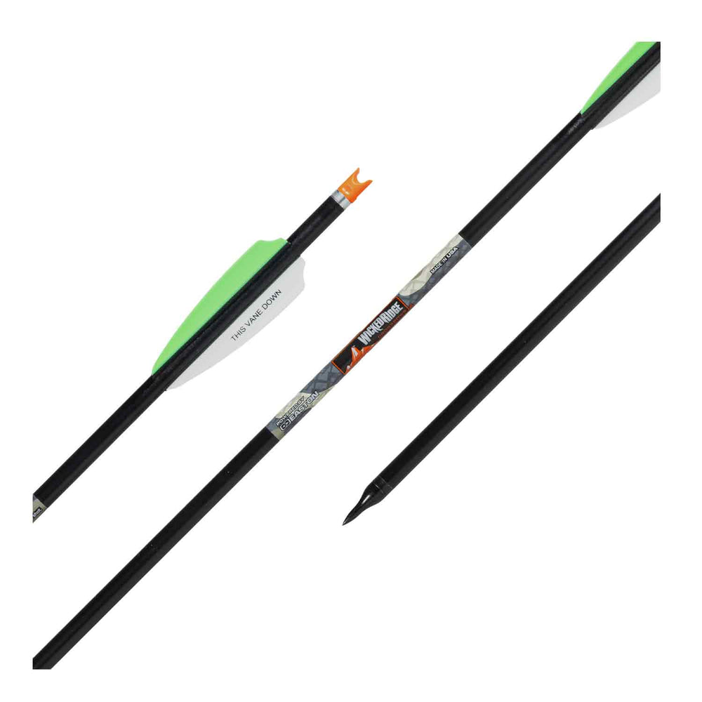 Wicked Ridge XX75 20in Aluminum Bolt with Alpha Nocks .003 6pk (Open Box X1048162)