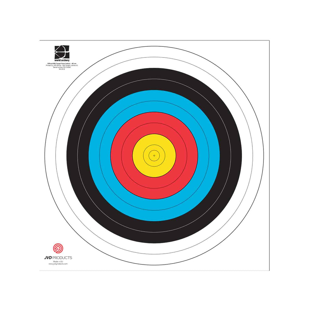 JVD 40CM Reinforced FITA Target Face