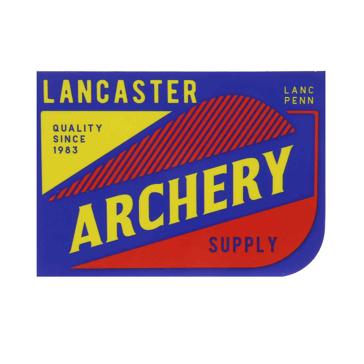 Lancaster Archery Supply  HD Fletching Sticker (4.75