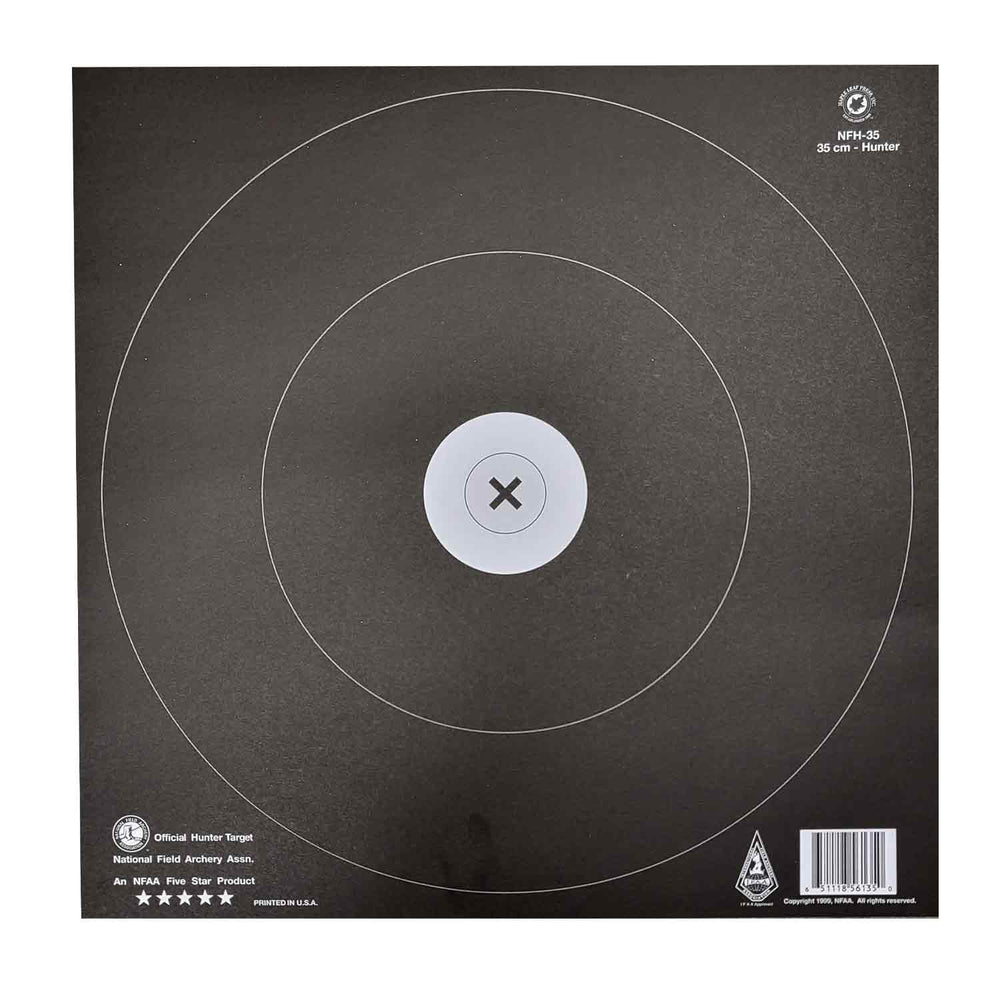 Maple Leaf 35cm NFAA Official Hunter Target Face