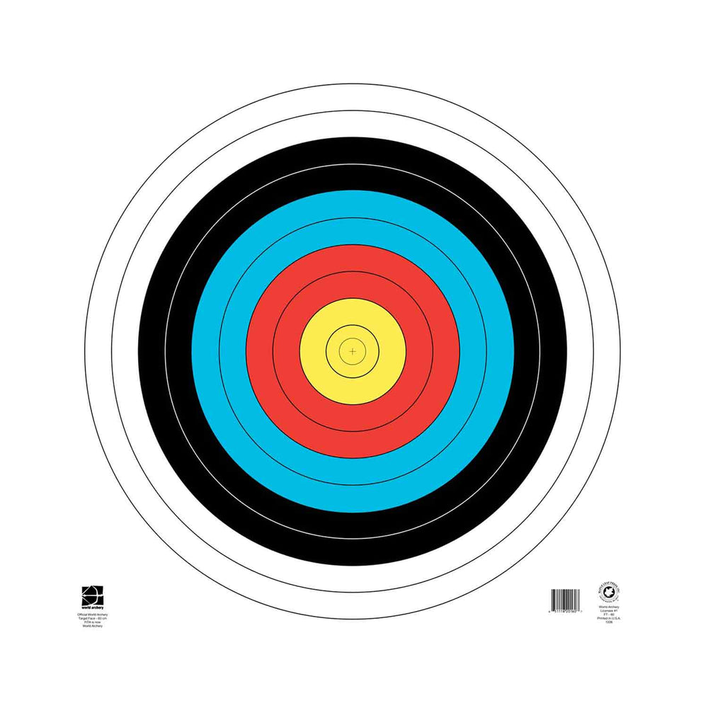 Maple Leaf World Archery Official Target Face (60 cm)
