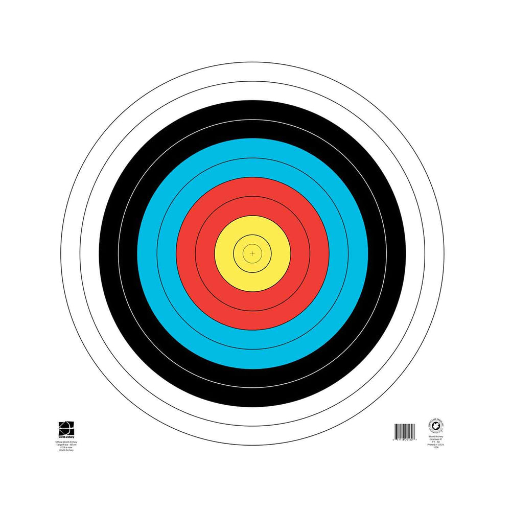 Maple Leaf World Archery Official Waterproof Target Face (80 cm)
