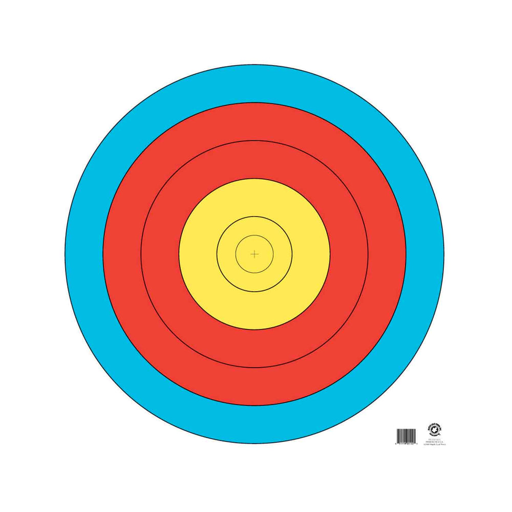 Maple Leaf World Archery Official 5 Ring Waterproof Target Face (WP-122 cm)