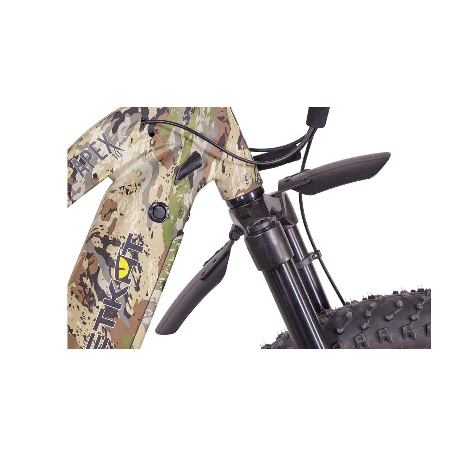 QuietKat Front & Rear Fender (Black)