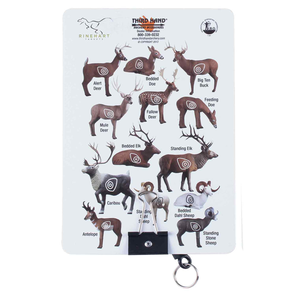 Third Hand Rinehart Arrow Placement Score Card Holder