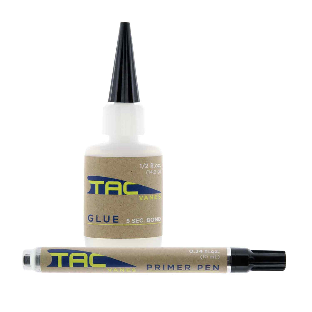 TAC Vanes .5 oz Glue & .34 oz Primer Pen Kit