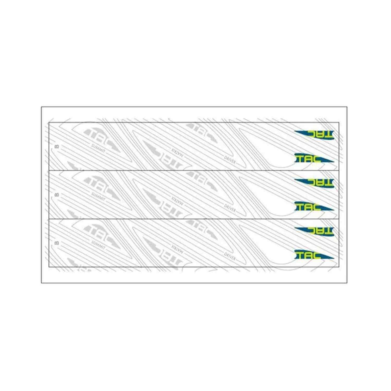 TAC Vanes Topo Arrow Wraps