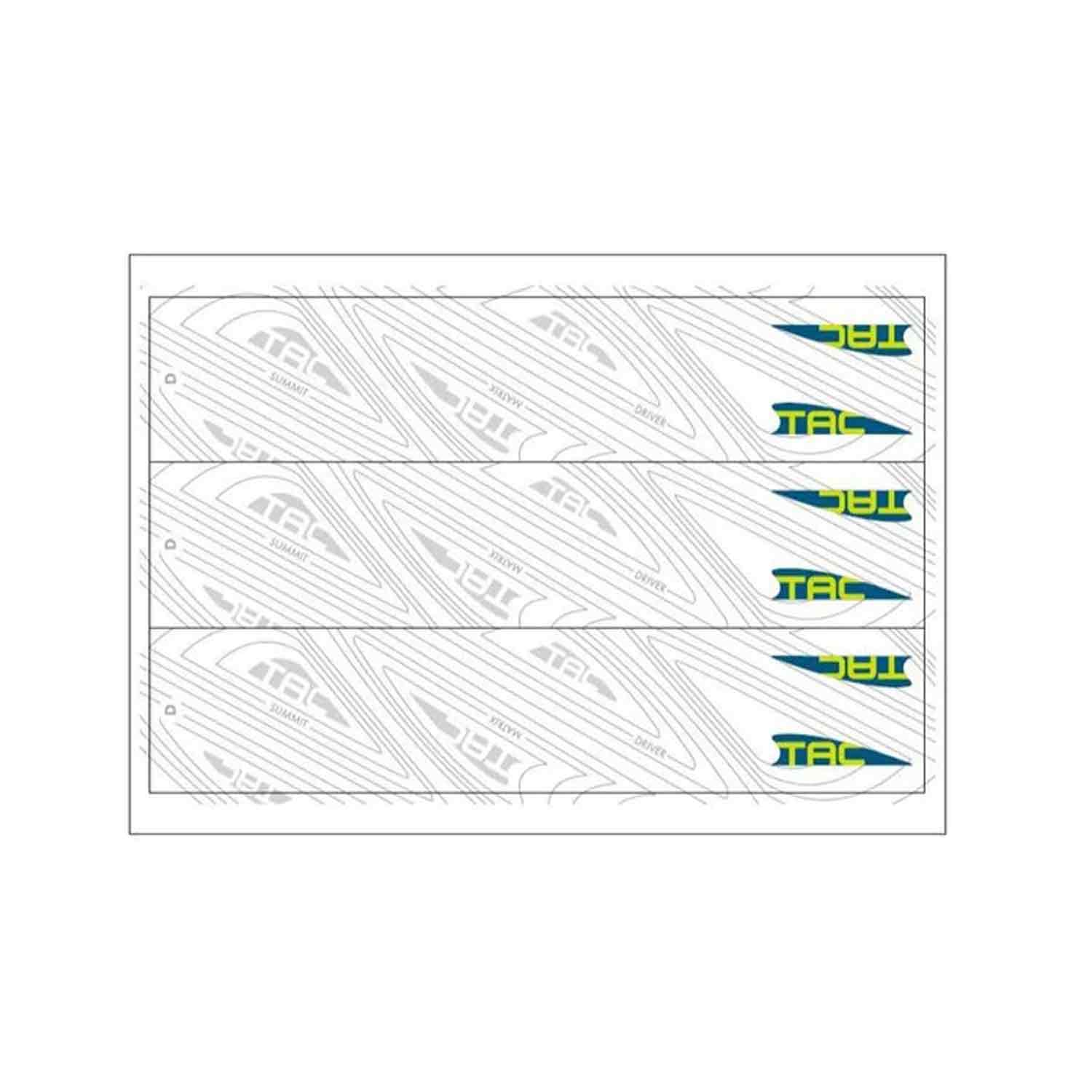 TAC Vanes Topo Arrow Wraps