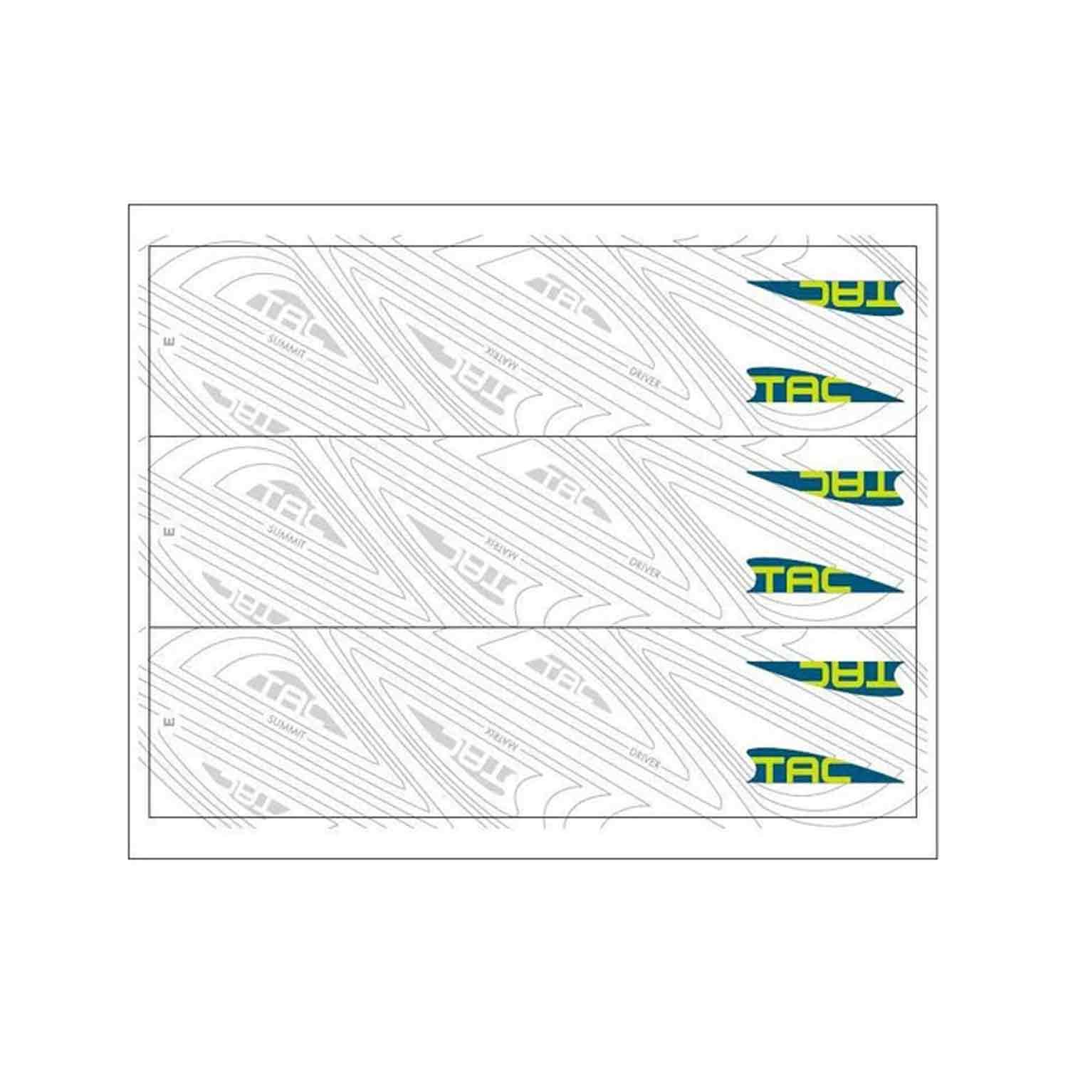 TAC Vanes Topo Arrow Wraps