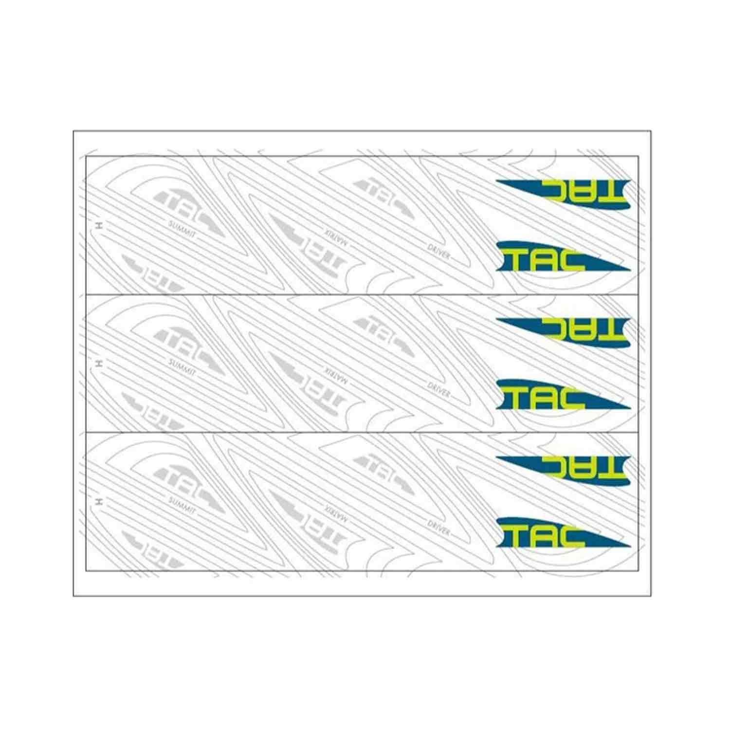 TAC Vanes Topo Arrow Wraps