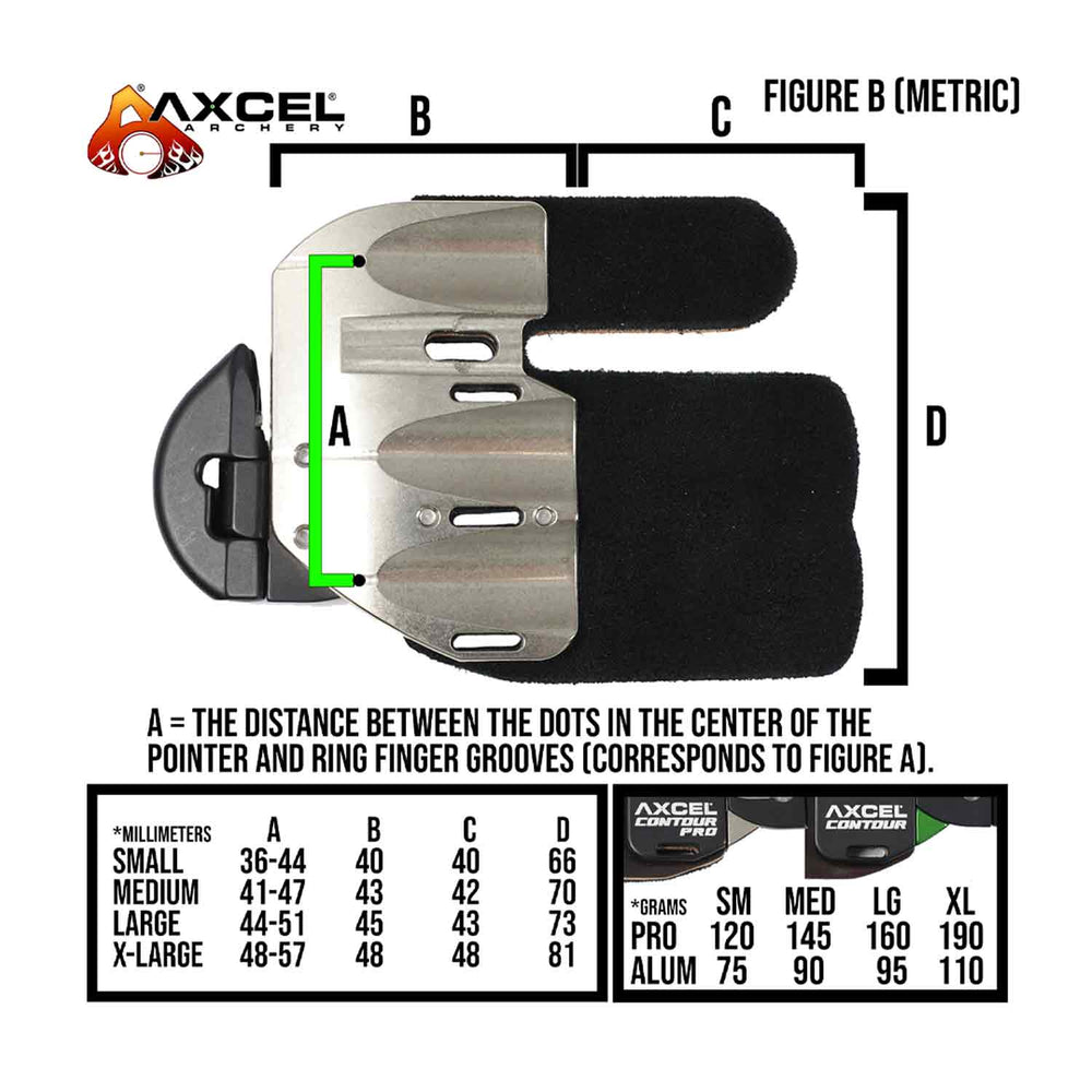 Axcel Contour Finger Tab Brady Ellison Signature Series