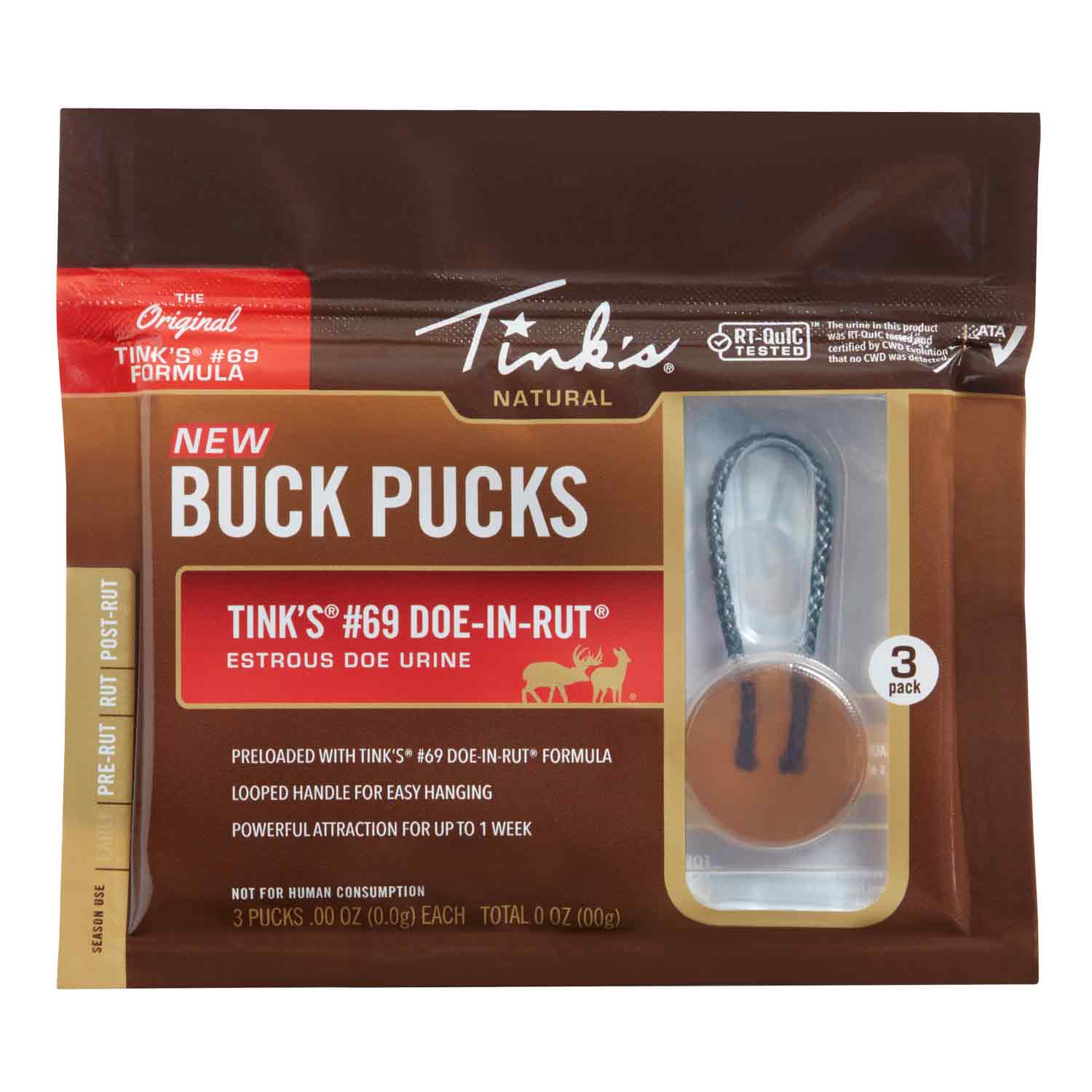Tink's #69 Doe in Rut Buck Pucks