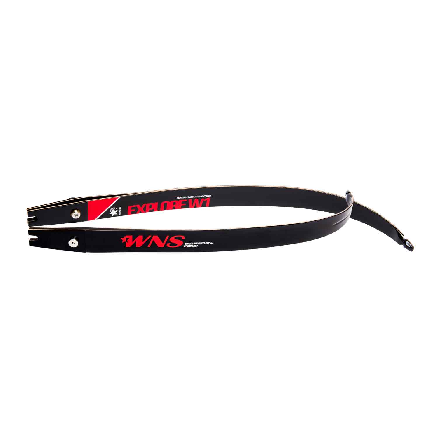 Win & Win WNS Explore W1 Fiber Glass/Wood ILF Recurve Limb-Medium-28 (Open Box X1047450)
