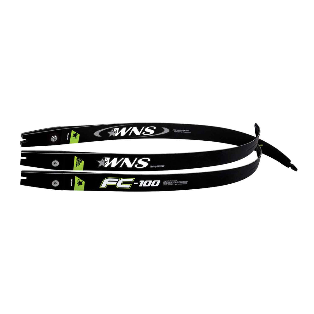 Win & Win WNS FC-100 Carbon Foam ILF Recurve Limbs-Medium-44 (Open Box X1047292)