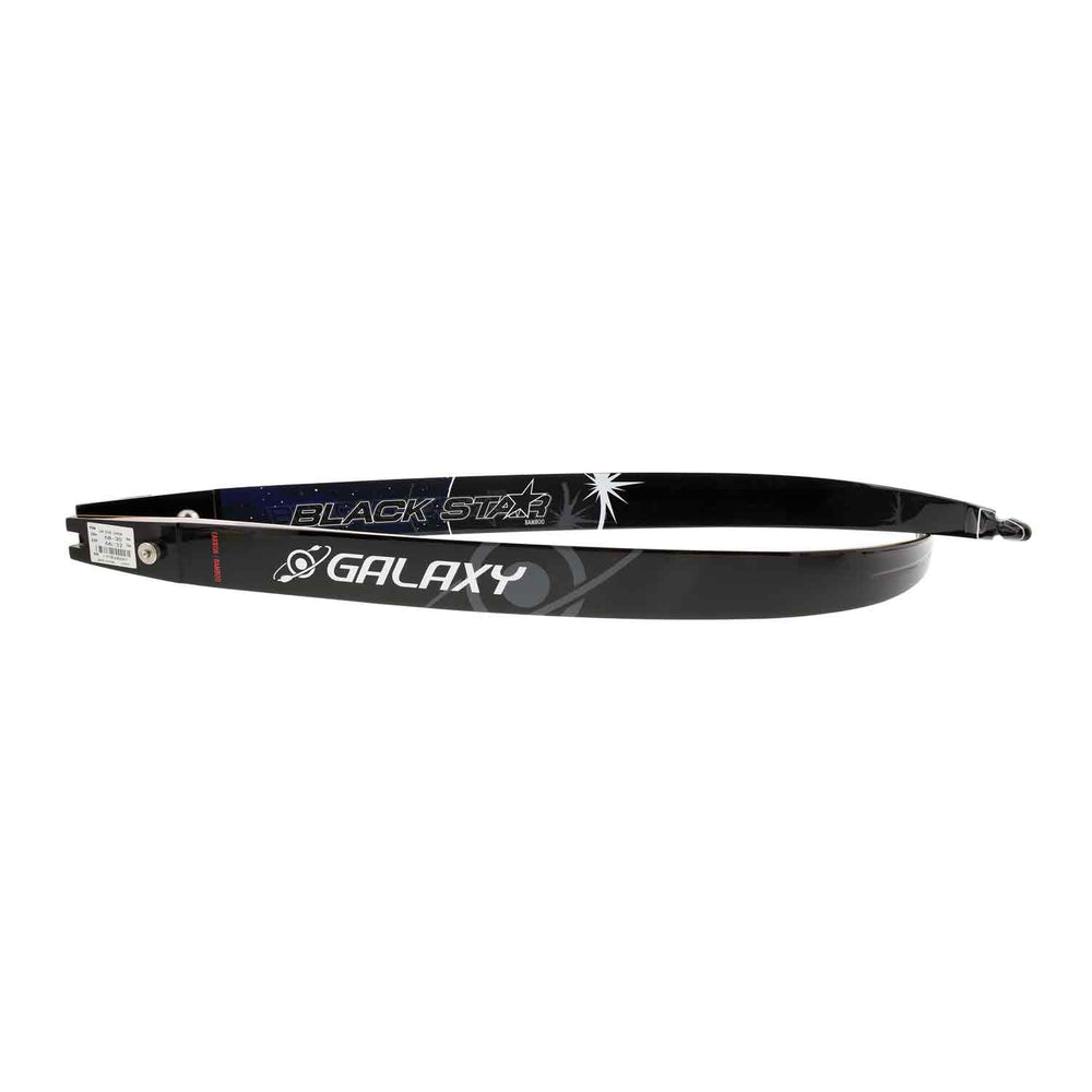 Galaxy Black Star Carbon Bamboo ILF Target Recurve Limb-30-Long (Open Box X1047229)