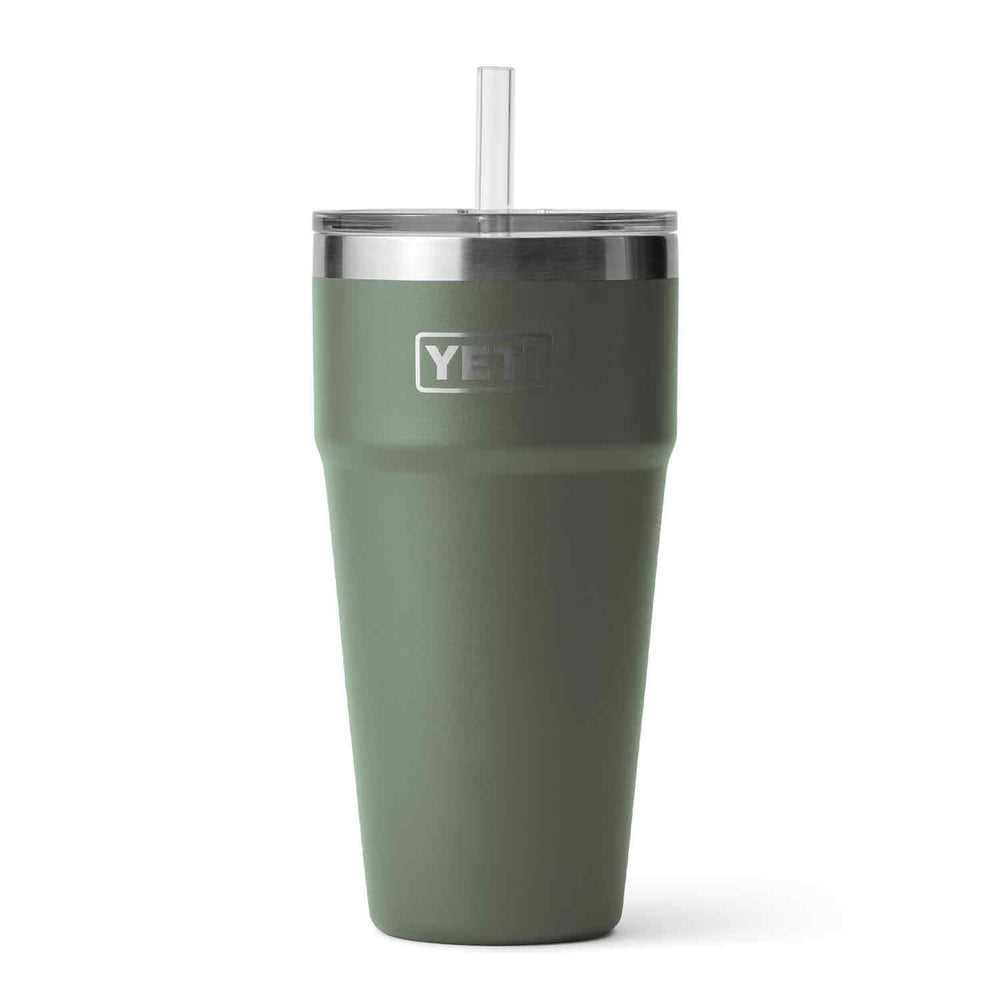 YETI Rambler 26 oz Stackable Cup with Straw Lid