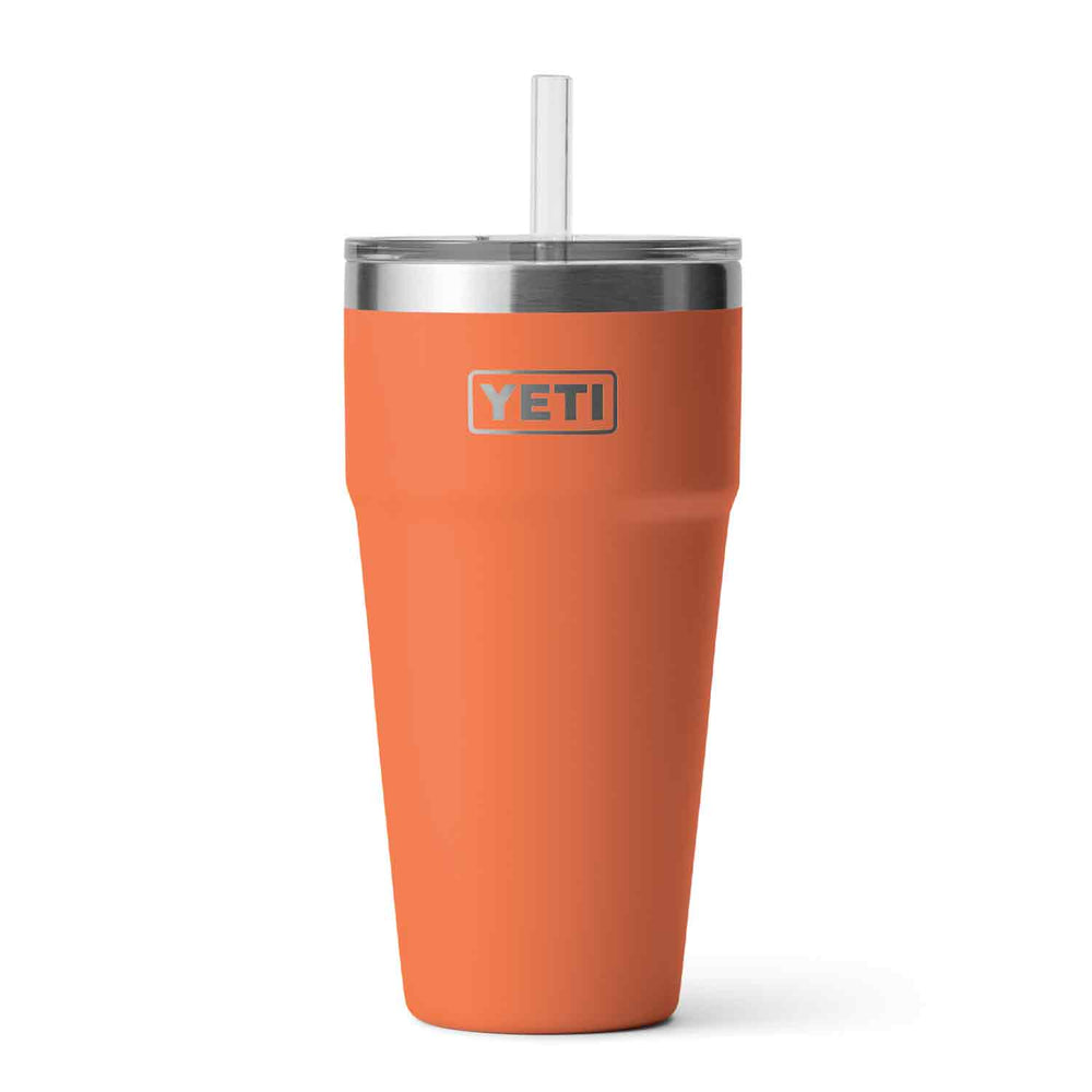 YETI Rambler 26 oz Straw Cup, Vacuum Insulated, Stainless  Steel with Straw Lid, Nordic Blue: Tumblers & Water Glasses