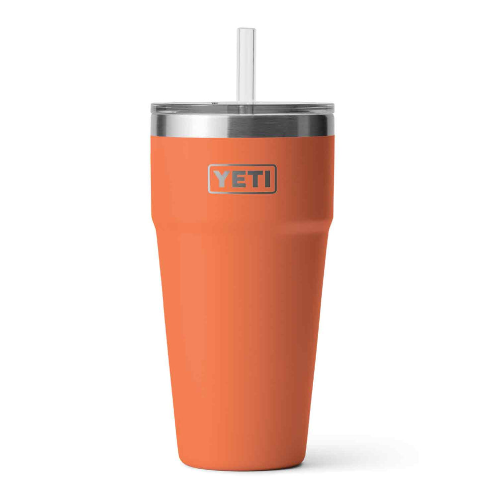 YETI Rambler 26 oz Stackable Cup with Straw Lid