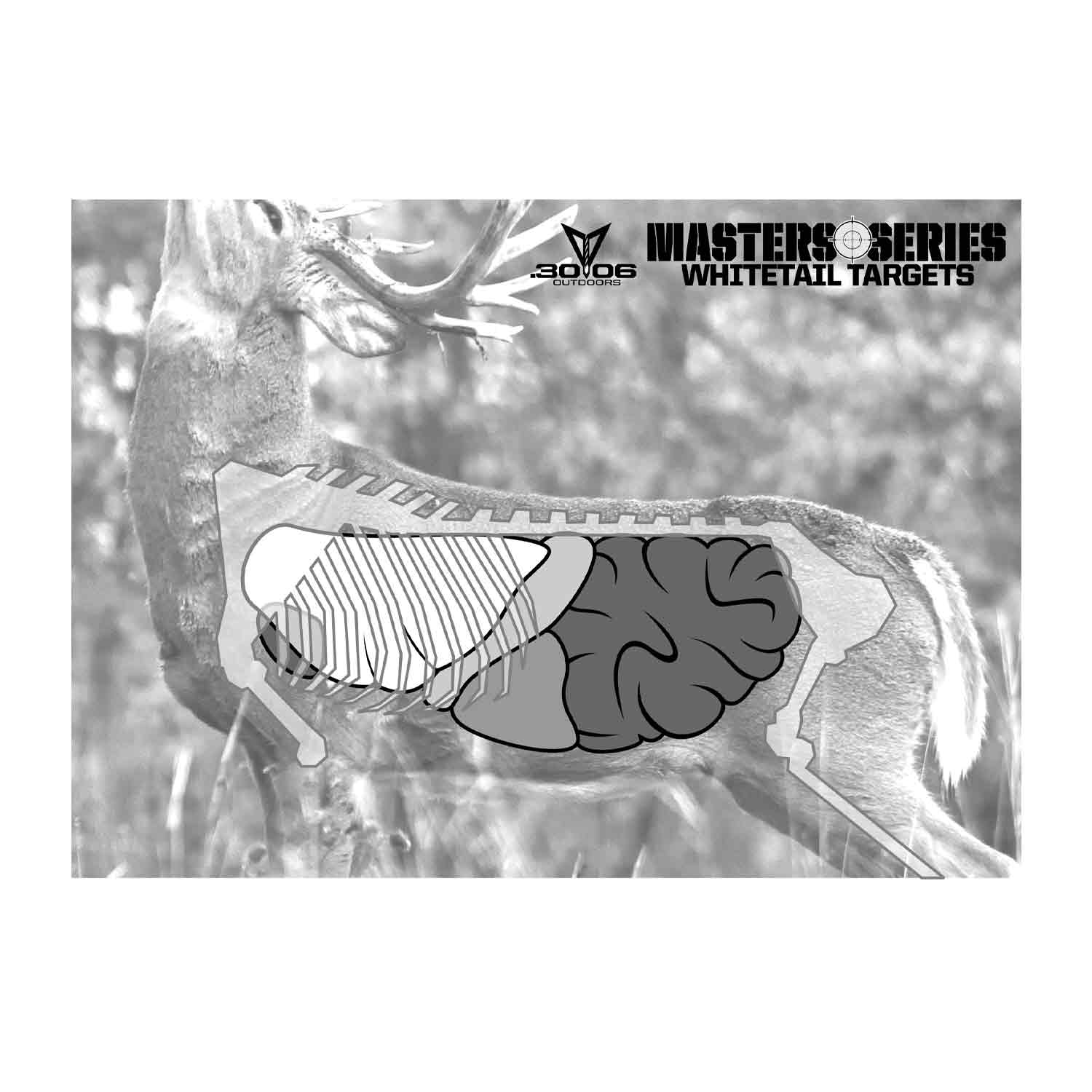 30.06 Masters Series Whitetail Targets (5 Pack)