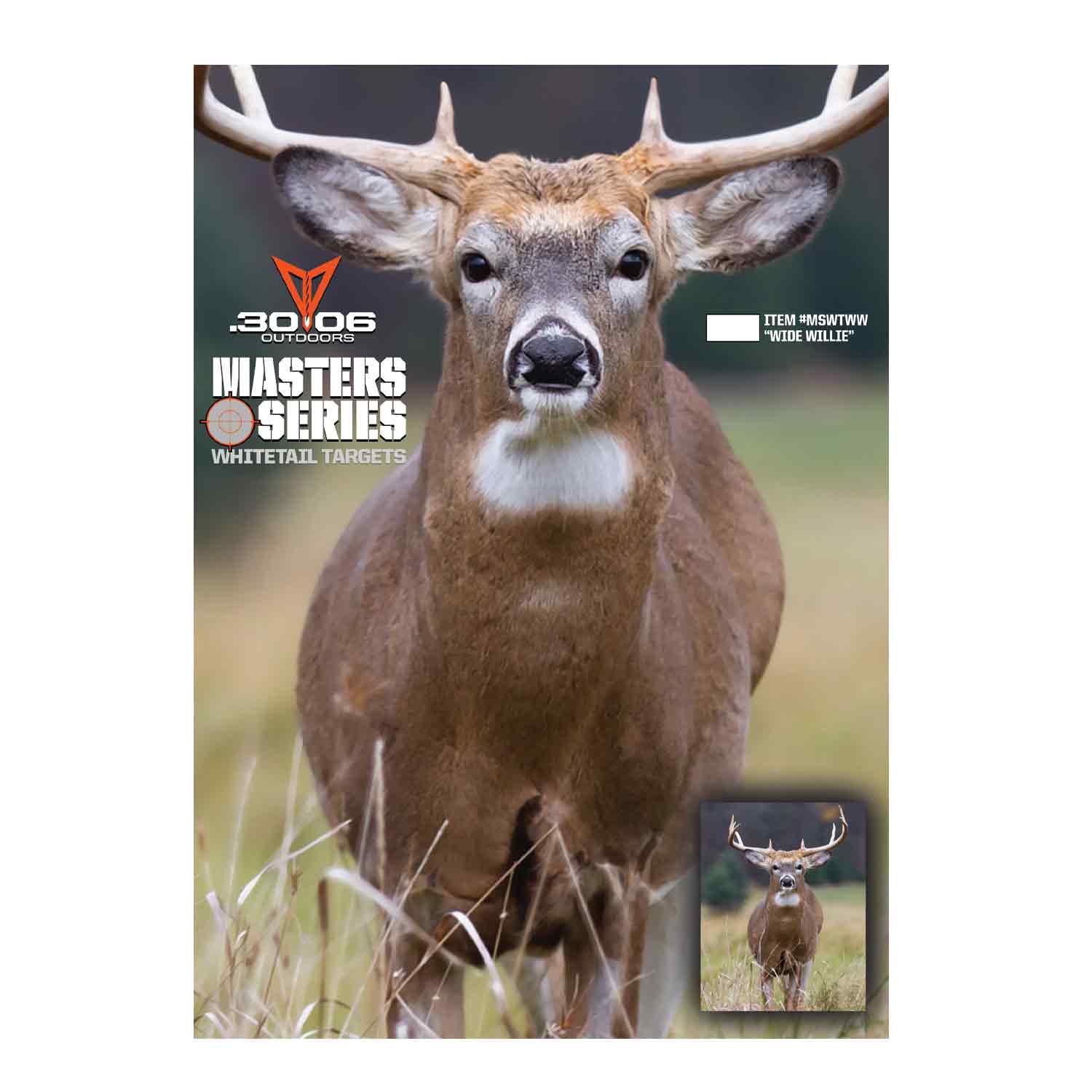 30.06 Masters Series Whitetail Targets (5 Pack)