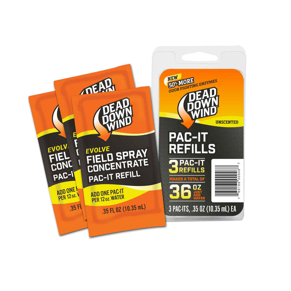Dead Down Wind Evolve3 ScentPrevent Pac-It Concentrate Field Spray