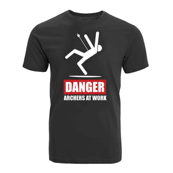 Lancaster Archery Supply Danger Archers at Work Tee