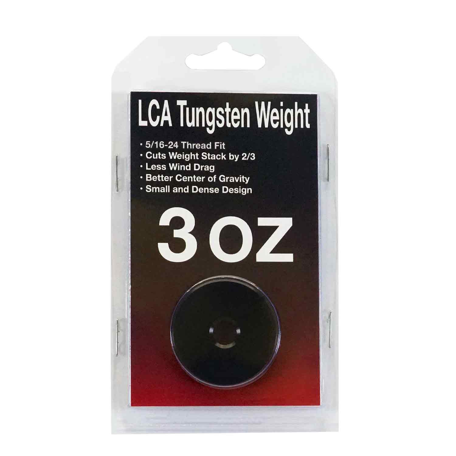 Last Chance 3 oz. Tungsten Stabilizer Weight (5/16) – Lancaster Archery  Supply