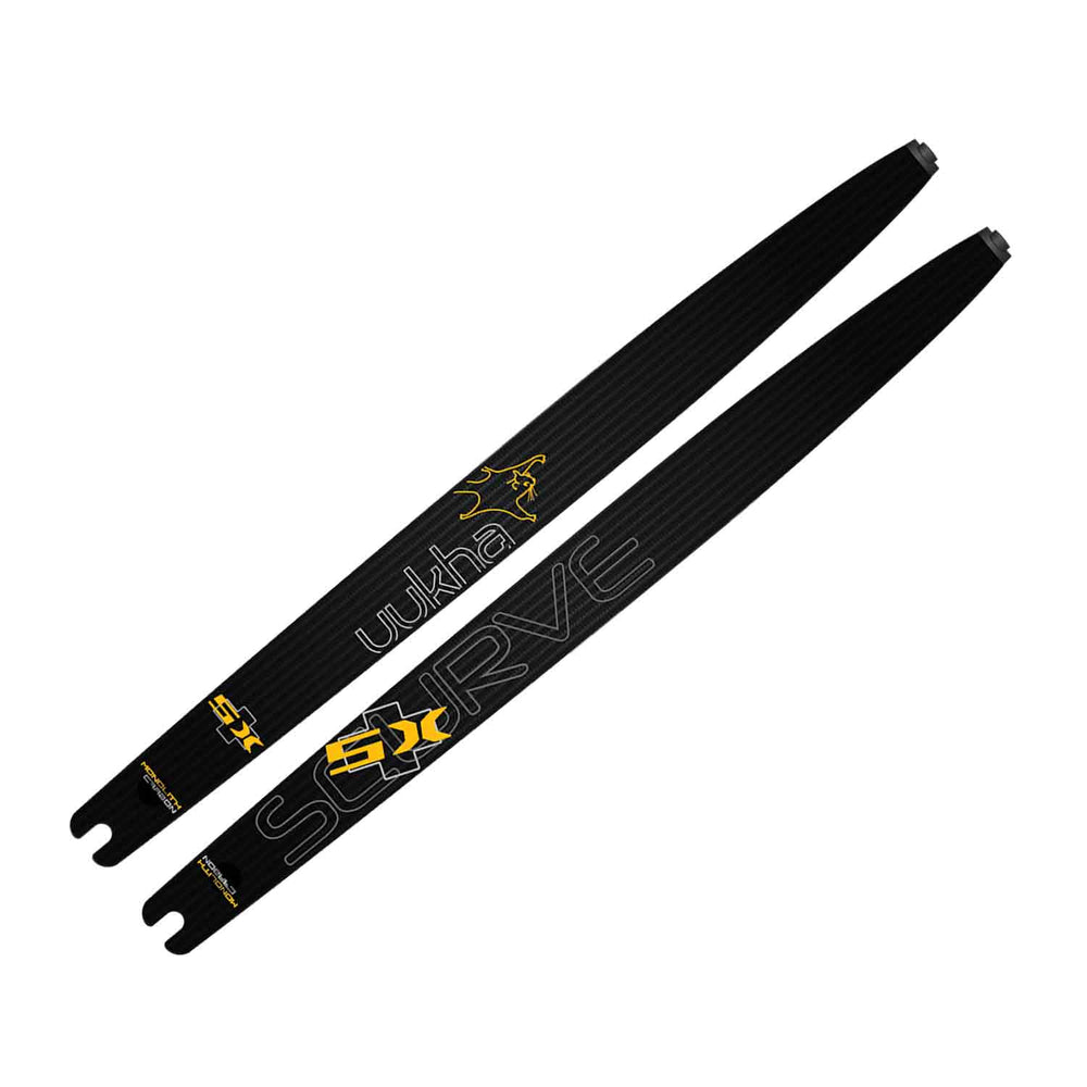 Uukha SX+ Monolith Carbon S-Curve ILF Recurve Limbs-66-46 (Open Box X1044980)
