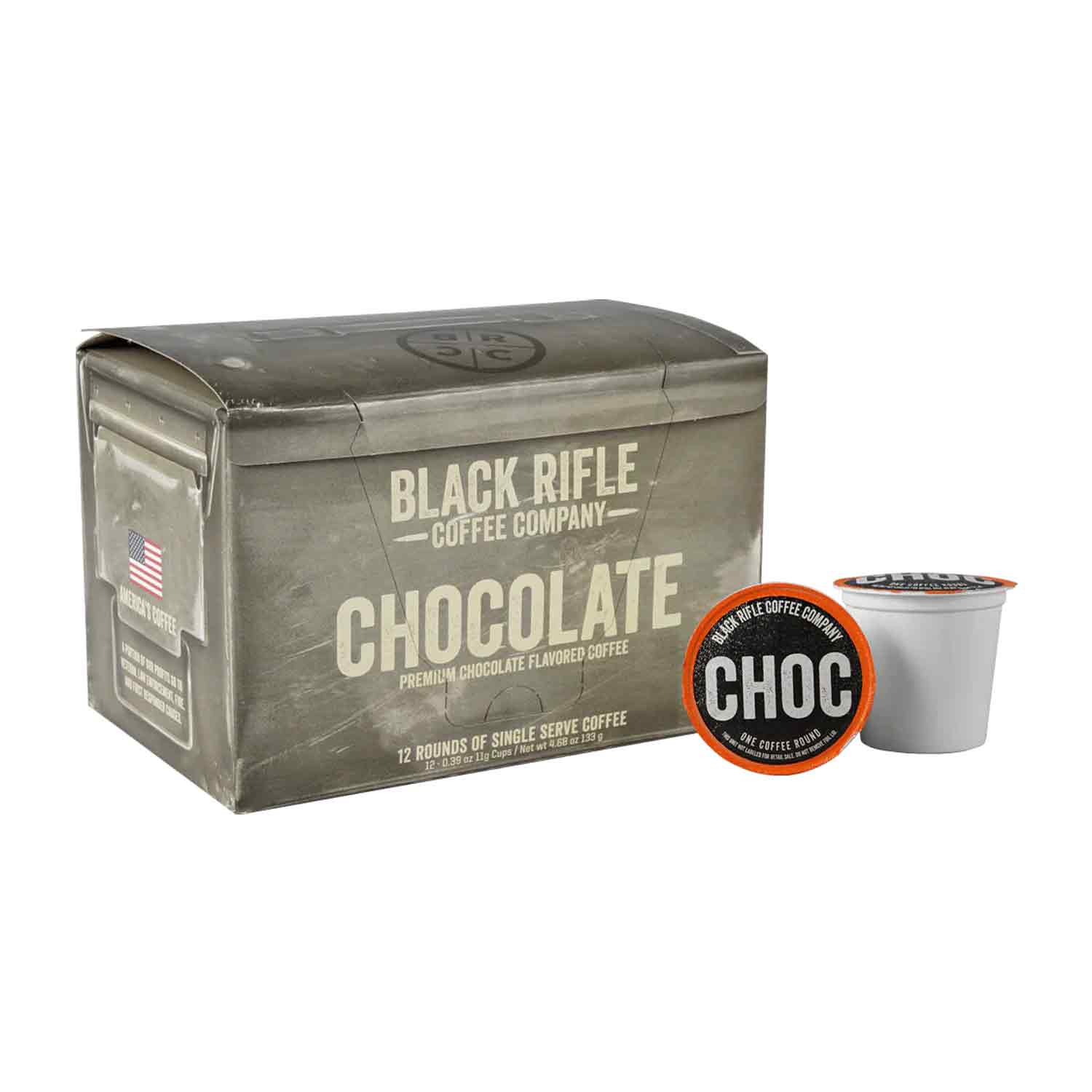Black Rifle Coffee Company Chocolate Flavored Coffee Rounds