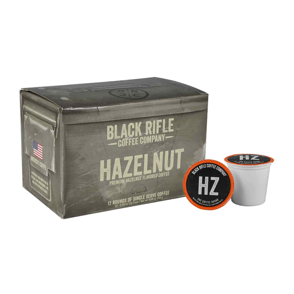 Black Rifle Coffee Company Hazelnut Flavored Coffee Rounds