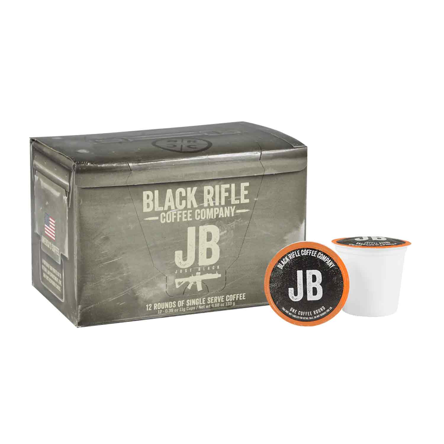 Black Rifle Coffee Company Just Black Coffee Rounds