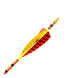 Black Eagle Vintage Traditional Crested Fletched Arrows