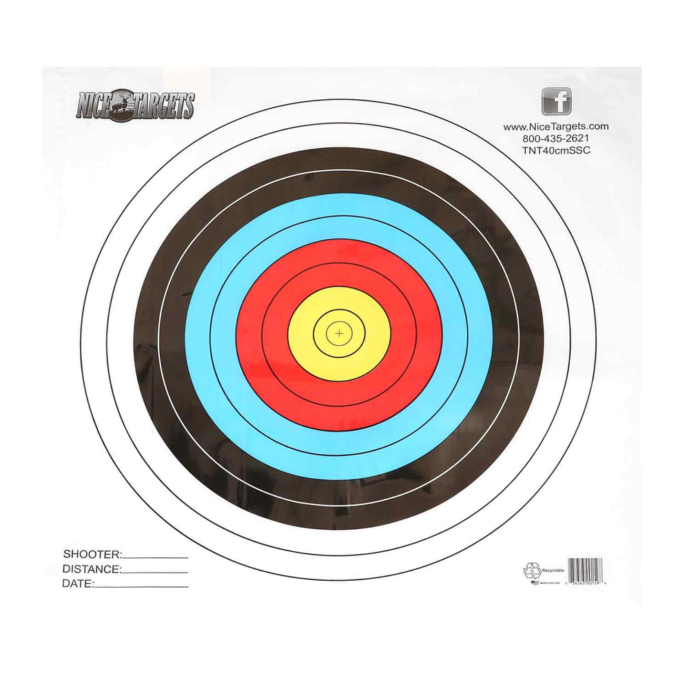 NiceTargets Single Spot 40cm Target Face