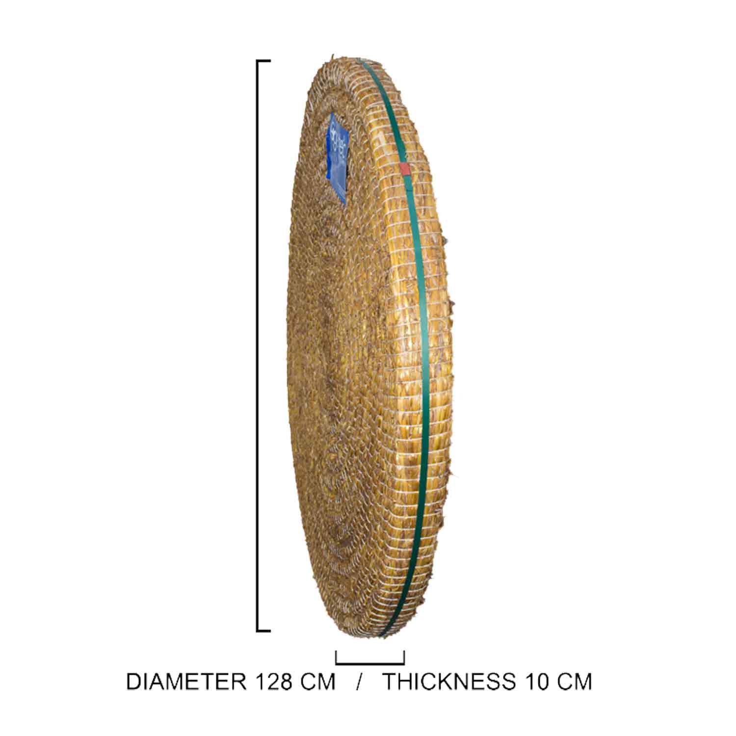 Egertec 128cm Straw Target Matt