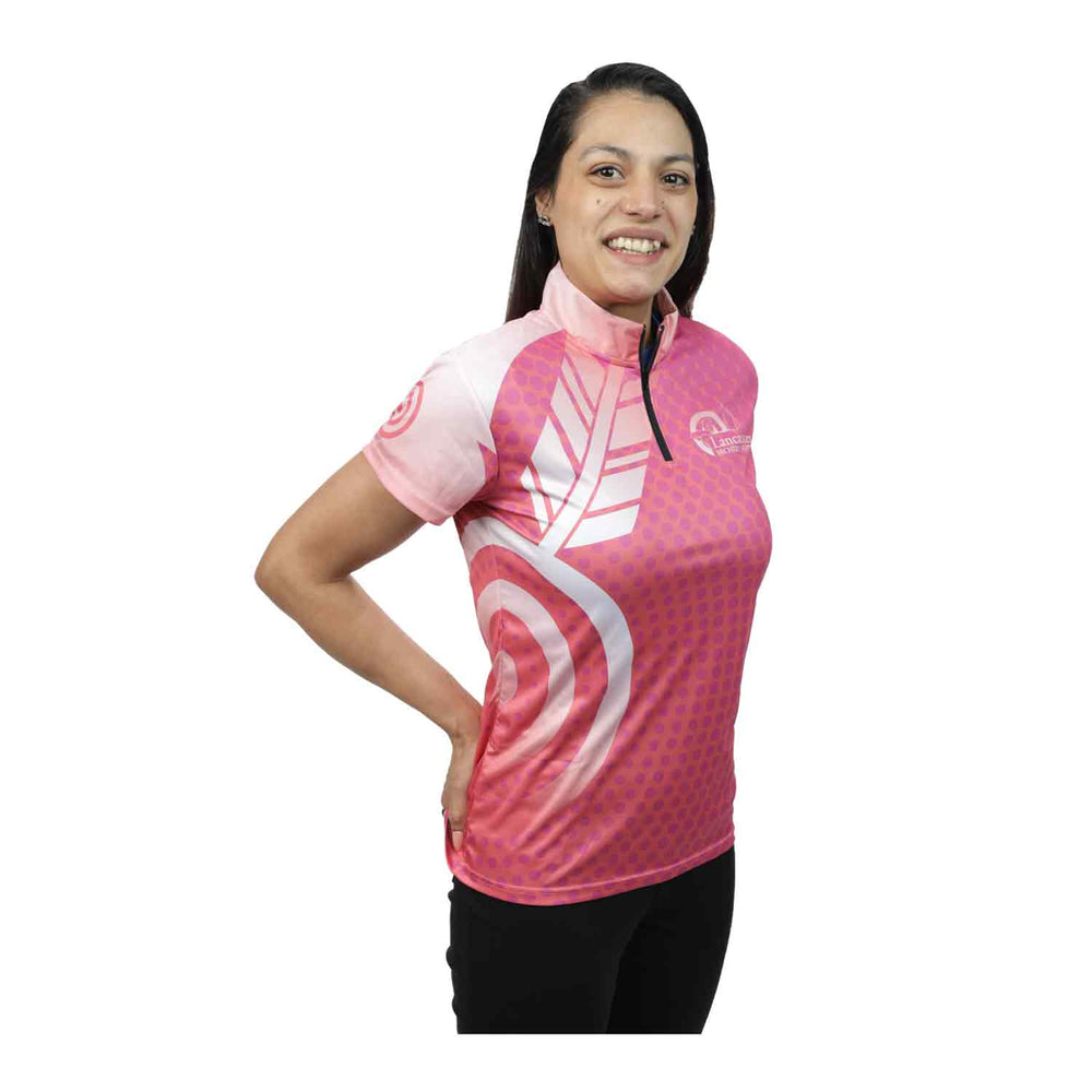 Lancaster Archery Supply Atomic Womens Coral Shooter Jersey