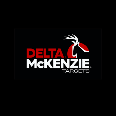 Delta McKenzie Targets logo on a black background