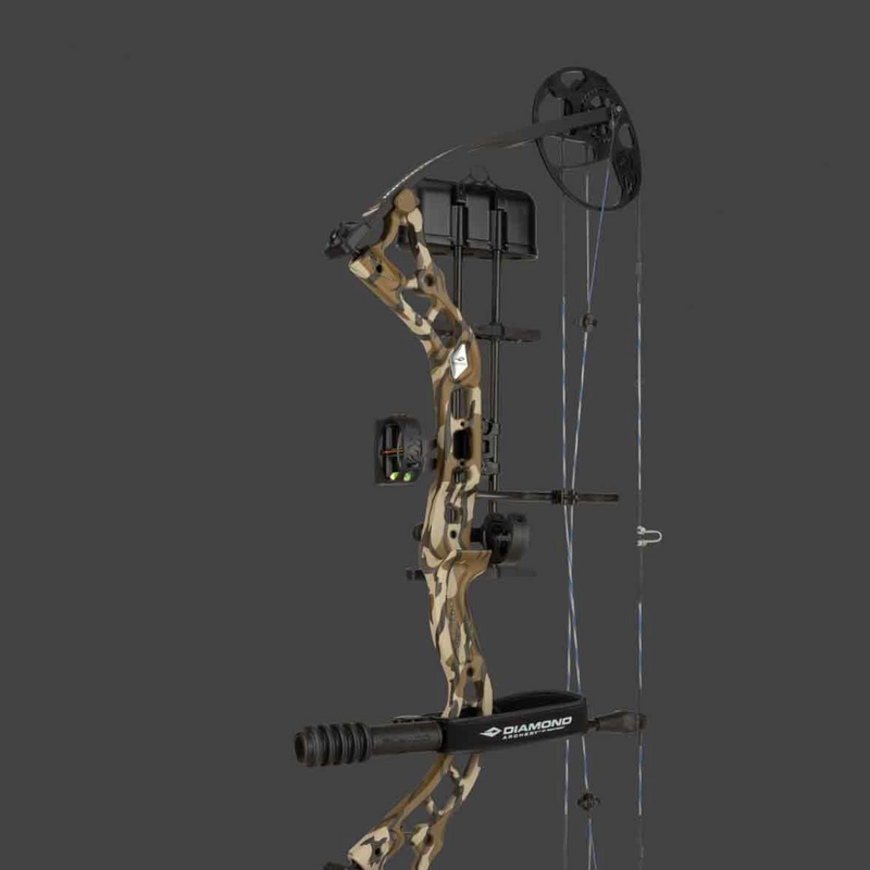 Bear Adapt 2HP Compound bow on a gray background