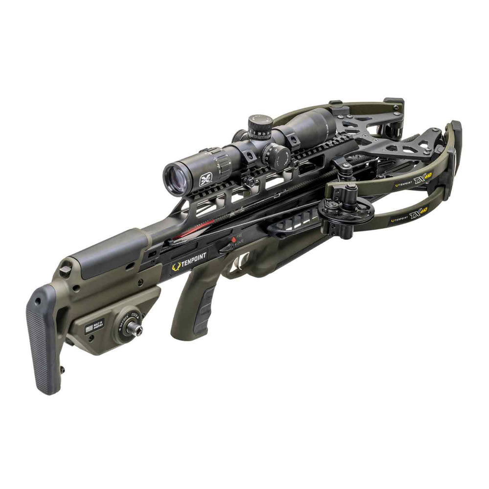 Crossbow on a white background