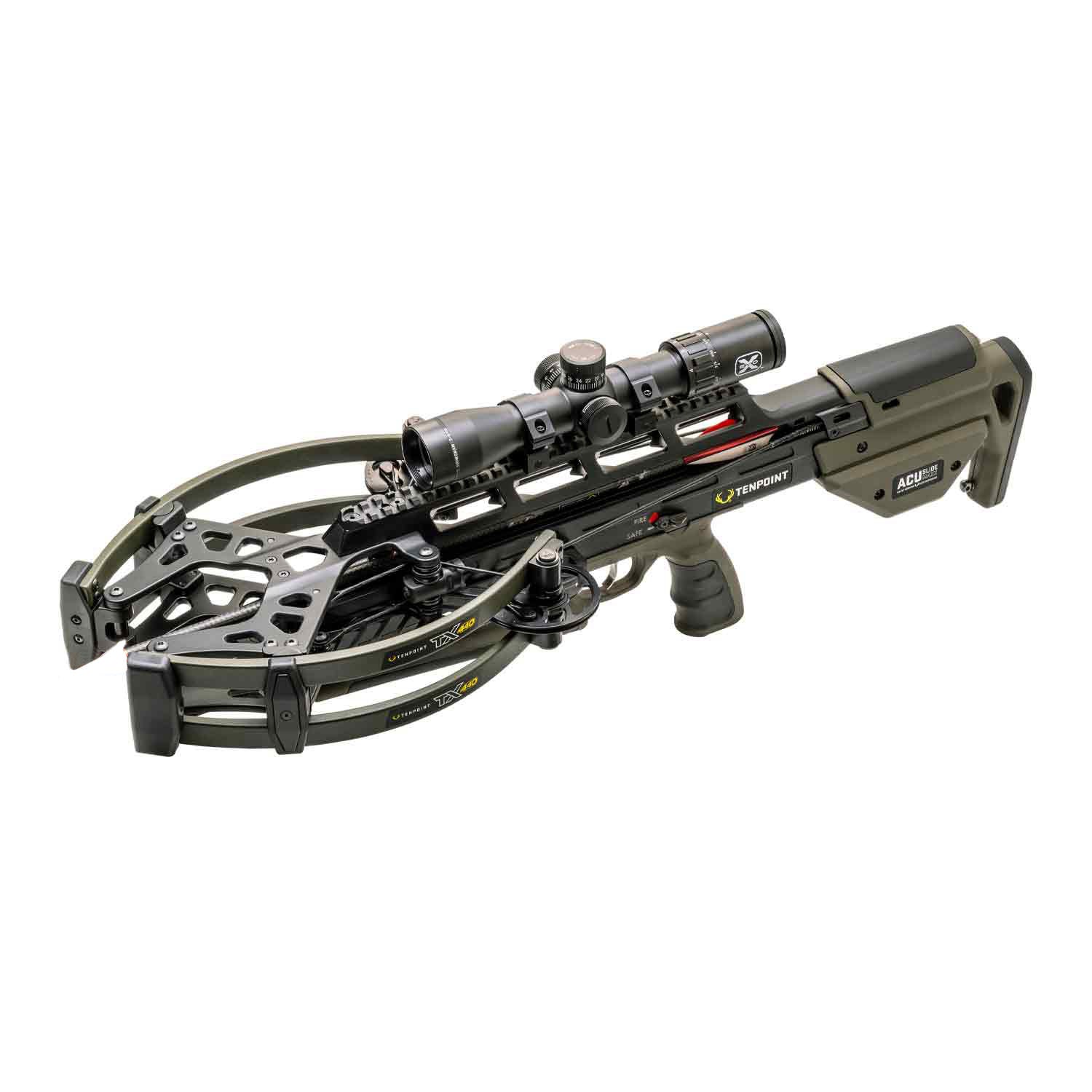 Crossbow on a white background