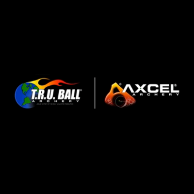 Logos for TRU Ball and Axcel Archery