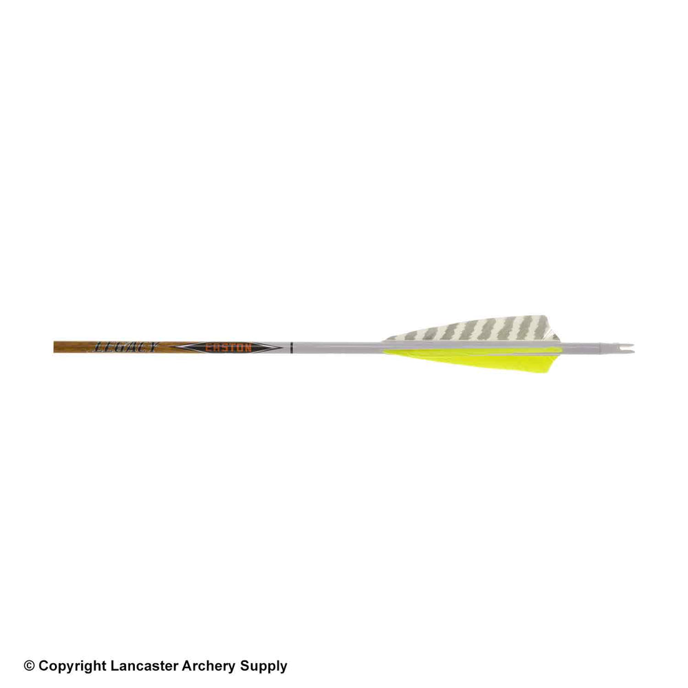 Easton Carbon Legacy Feather Fletch Arrows 6pk (Open Box X1034058)