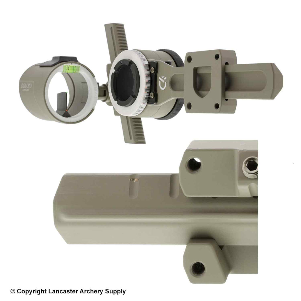 Dialed Archery ARXOS Dovetail Sight (STUBXR)(Open Box X1034599