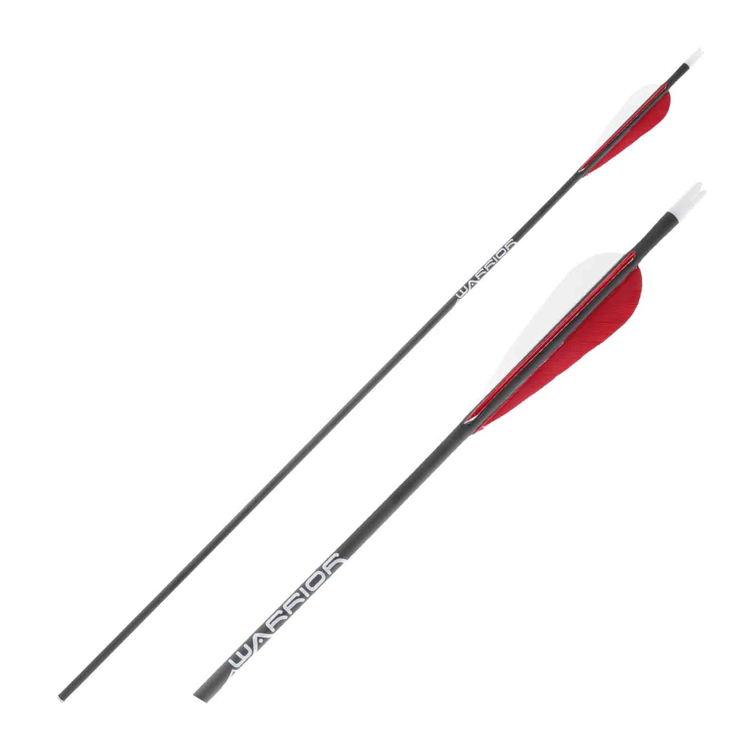 Gold Tip Warrior Fletched Arrow (Feathers) (Open Box X1038475)