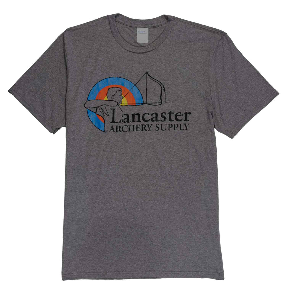 Lancaster Archery Vintage Logo Ringspun Fitted Tee Shirt (Clearance X1048026)
