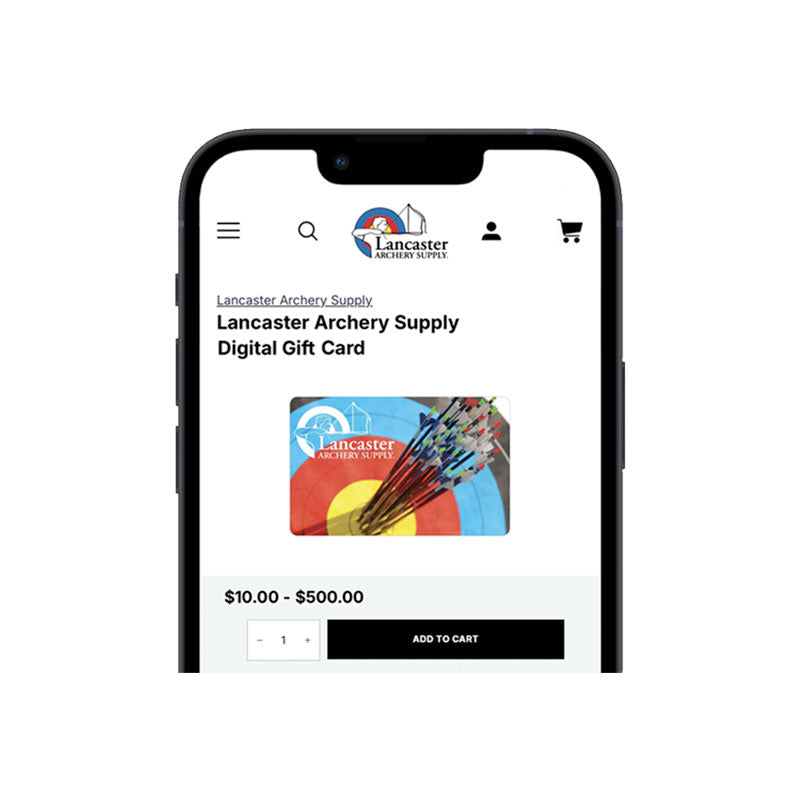 Lancaster Archery Supply Digital Gift Card